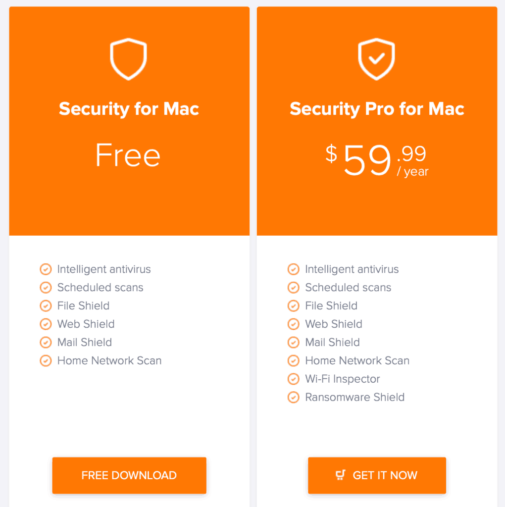 Avast Antivirus Free for Mac and PC