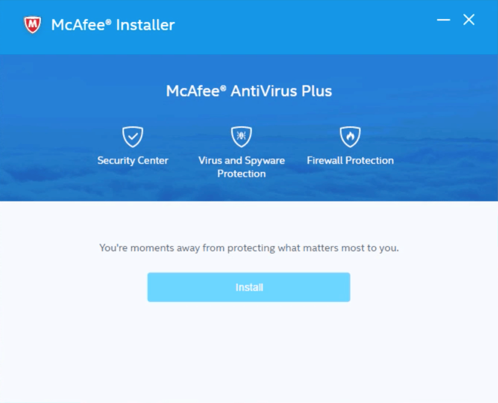 Mcafee Free Antivirus Installer